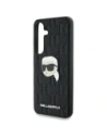 Kup Karl Lagerfeld Leder Monogram Pin Logo Karl Kopf Samsung Galaxy S25 schwarz - KLD21899 - {ean13} - Sklep Home Screen