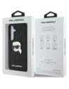 Kup Karl Lagerfeld Leder Monogram Pin Logo Karl Kopf Samsung Galaxy S25 schwarz - KLD21899 - {ean13} - Sklep Home Screen