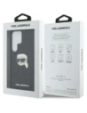 Kup Etui Karl Lagerfeld kožené s monogramem, pin logem a hlavou Karla do Samsung Galaxy S25 Ultra černé - KLD21900 - {ean13} - Sklep Home Screen