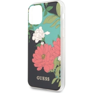 Kup Etui Guess GUHCN58IMLFL01 Apple iPhone 11 Pro czarny/black N°1 Flower Collection - GUE469BLK - {ean13} - Sklep Home Screen