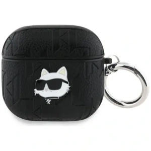 Kup Etui Karl Lagerfeld Monogram Choupette Head do Apple AirPods 4 czarny - KLD21902 - {ean13} - Sklep Home Screen