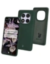 Silikonowe etui Bizon Soft Case do Xiaomi Redmi Note 14 Pro 5G / Poco X7 ciemnozielone