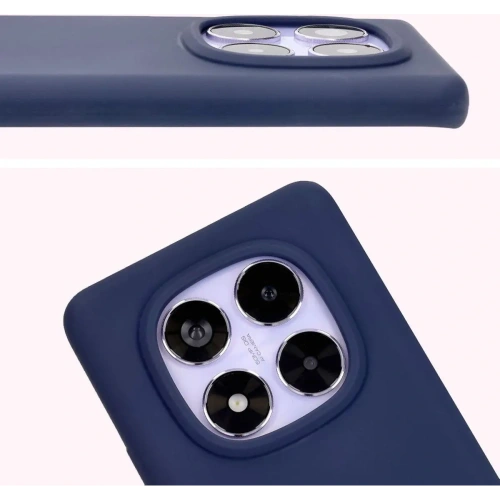 Kup Bizon Soft Case Xiaomi Redmi Note 14 Pro 5G / Poco X7 albastru închis - BIZ8467 - {ean13} - Sklep Home Screen