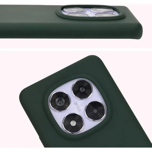 Kup Bizon Soft Case Xiaomi Redmi Note 14 Pro 5G / Poco X7 sötétzöld - BIZ8468 - {ean13} - Sklep Home Screen