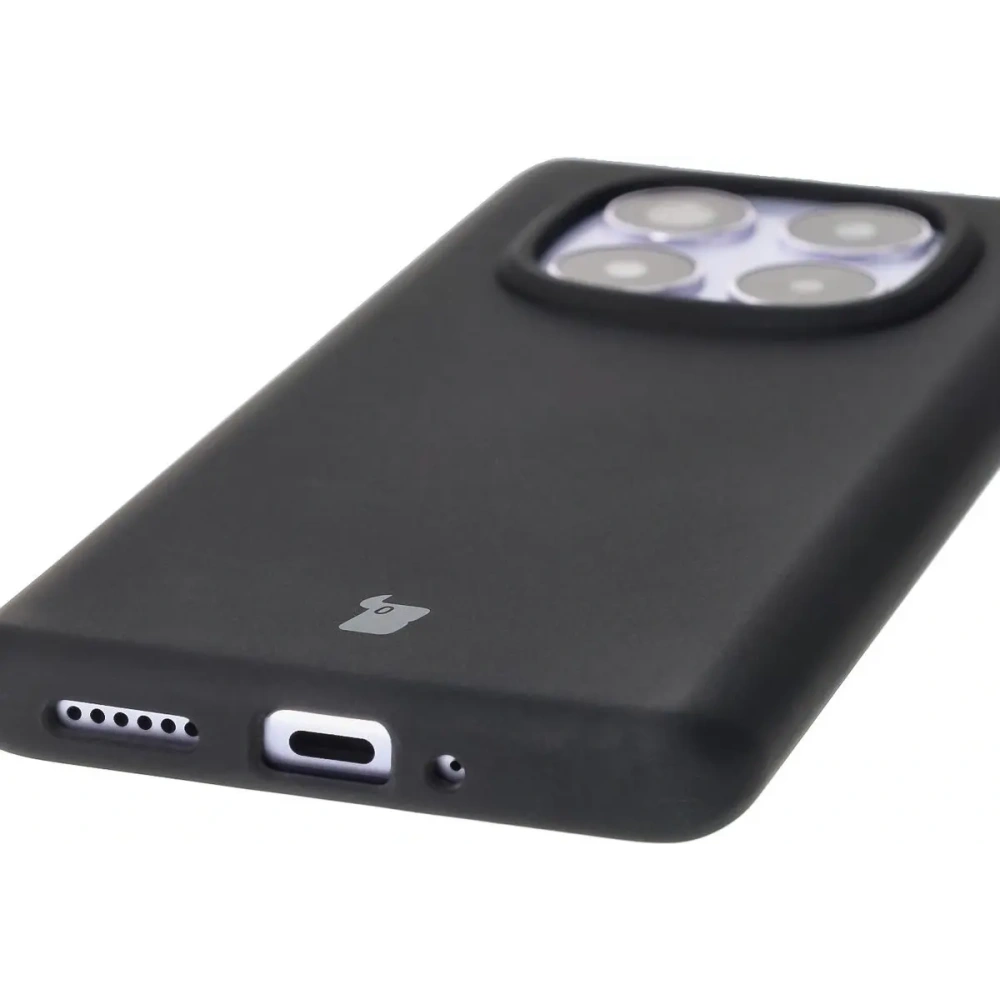 Silikonowe etui Bizon Soft Case do Xiaomi Redmi Note 14 Pro 5G / Poco X7 czarne