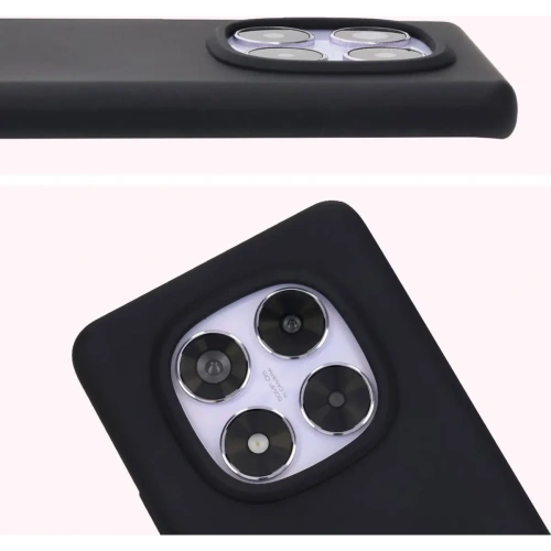 Kup Silikonové pouzdro Bizon Soft Case pro Xiaomi Redmi Note 14 Pro 5G / Poco X7 černé - BIZ8469 - {ean13} - Sklep Home Screen