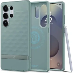 Kup Etui Spigen Parallax Mag Magsafe Samsung Galaxy S25 Ultra Sage Green - SPN16658 - {ean13} - Sklep Home Screen