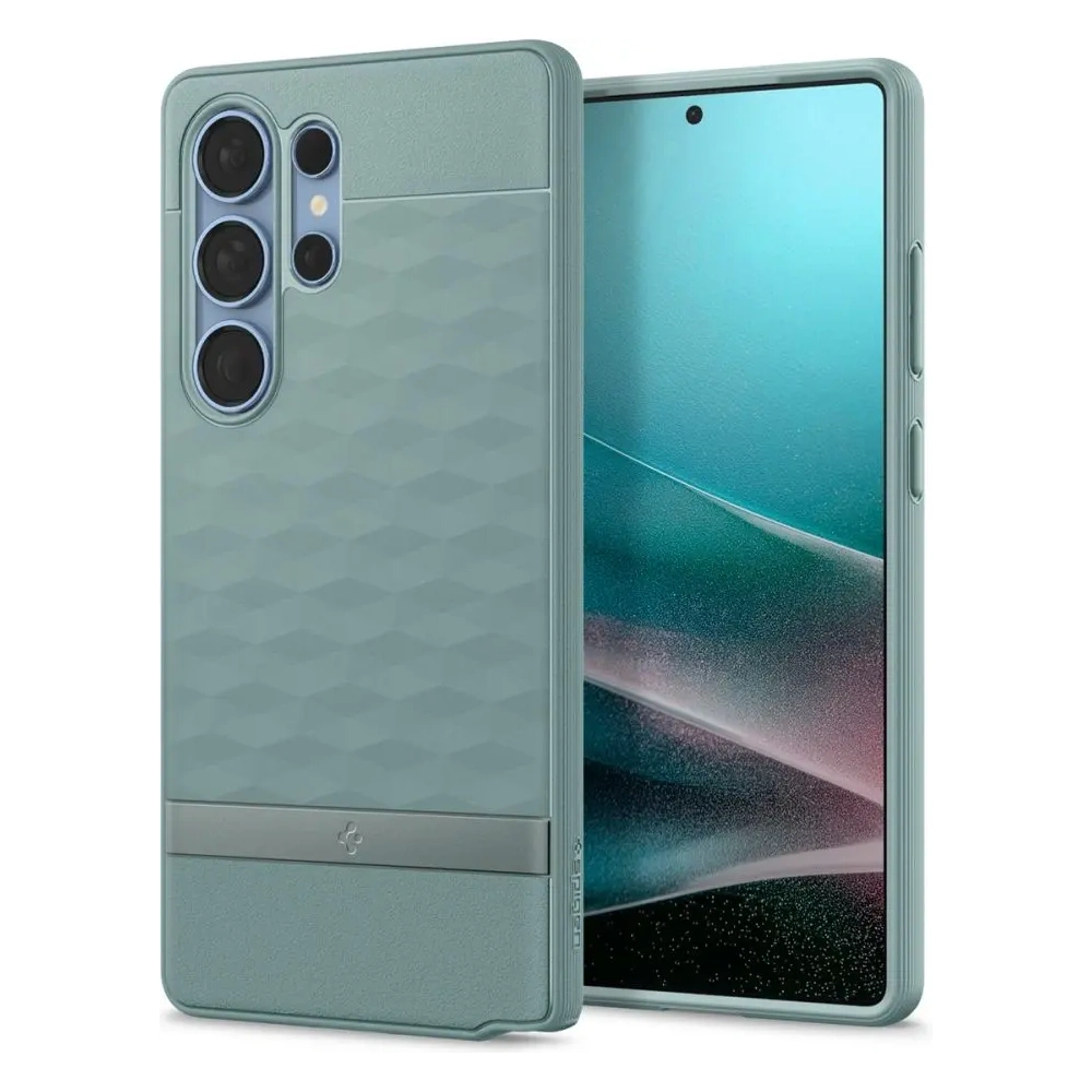 Etui Spigen Parallax Mag Magsafe Samsung Galaxy S25 Ultra Sage Green