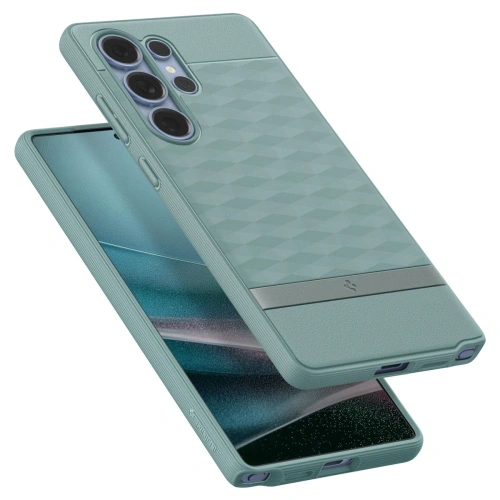 Kup Etui Spigen Parallax Mag Magsafe Samsung Galaxy S25 Ultra Sage Green - SPN16658 - {ean13} - Sklep Home Screen