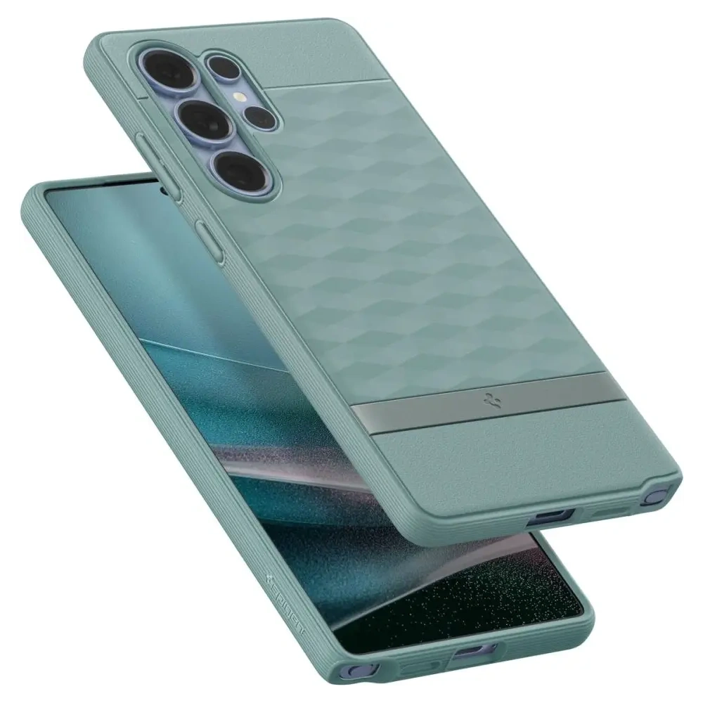 Etui Spigen Parallax Mag Magsafe Samsung Galaxy S25 Ultra Sage Green