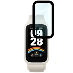 Kup Bizon Glass Watch Edge Hybrid Xiaomi Bandă Inteligentă 9 Activă / Bandă Inteligentă Redmi 3 neagră - BIZ8471 - {ean13} - Sklep Home Screen