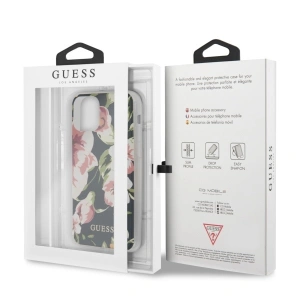 Kup Etui Guess GUHCN58IMLFL03 Apple iPhone 11 Pro granatowy/navy N°3 Flower Collection - GUE471NAV - {ean13} - Sklep Home Screen