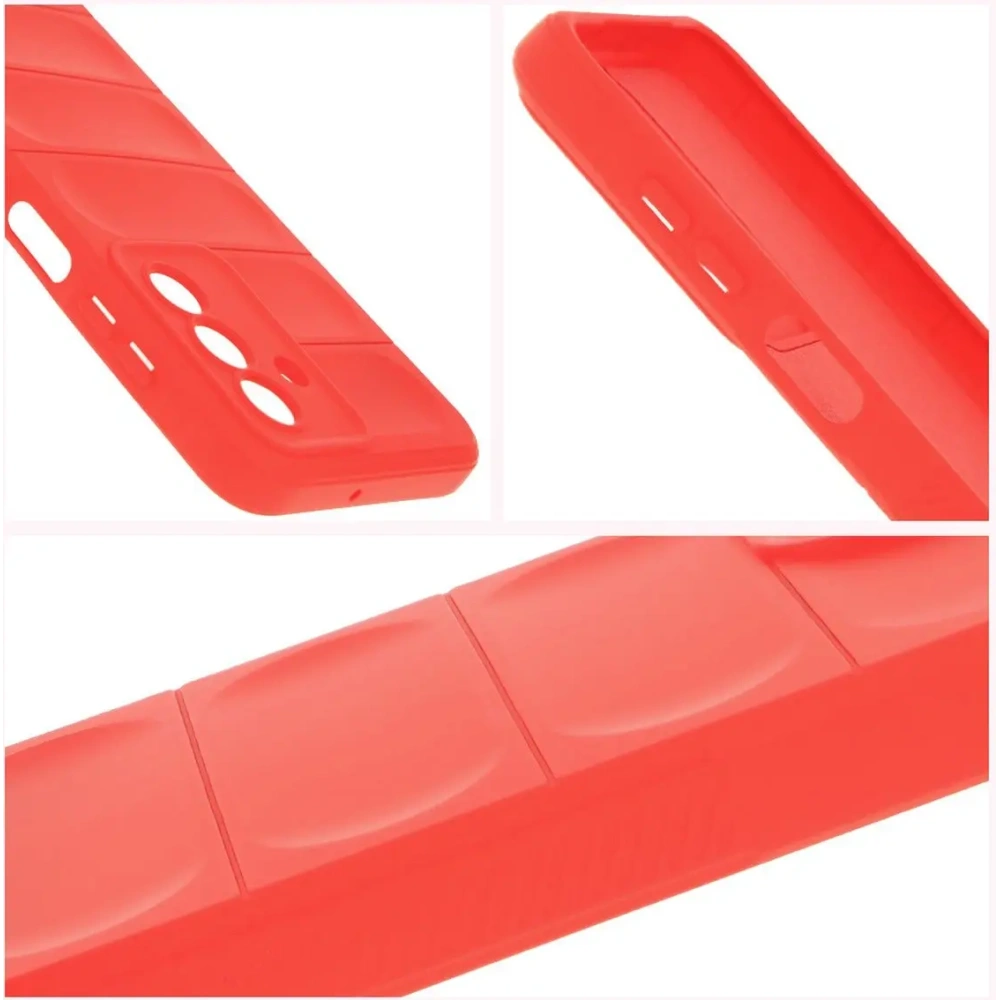 Pancerne etui Bizon Case Tur do Samsung Galaxy A26 5G czerwone