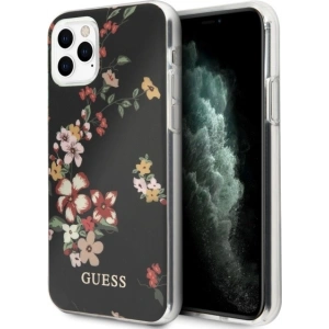 Kup Etui Guess GUHCN58IMLFL04 Apple iPhone 11 Pro czarny/black N°4 Flower Collection - GUE472BLK - {ean13} - Sklep Home Screen