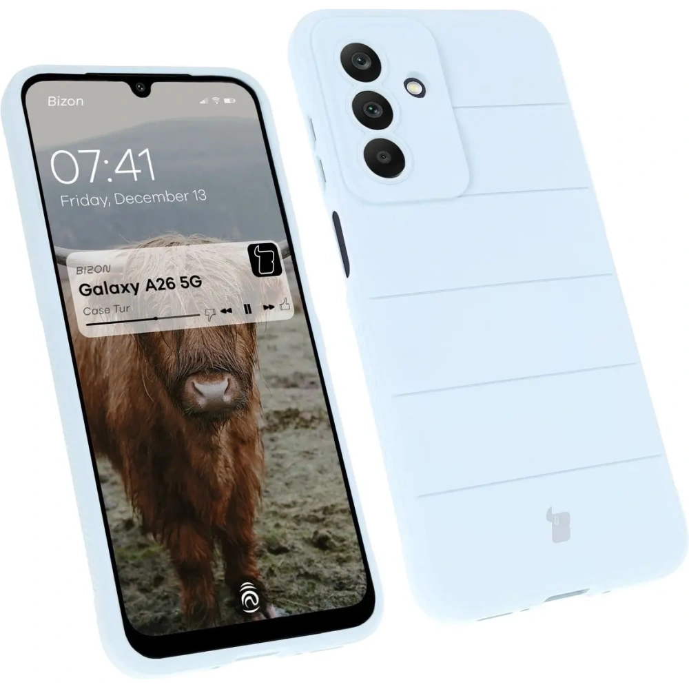 Pancerne etui Bizon Case Tur do Samsung Galaxy A26 5G jasnoniebieskie