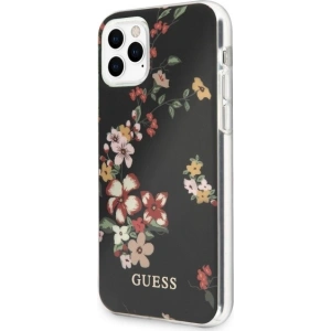 Kup Etui Guess GUHCN58IMLFL04 Apple iPhone 11 Pro czarny/black N°4 Flower Collection - GUE472BLK - {ean13} - Sklep Home Screen