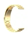 Kup Pasek ze stali nierdzewnej Bizon Strap Watch Aura do Smartwatcha 22 mm złoty - BIZ8477 - {ean13} - Sklep Home Screen