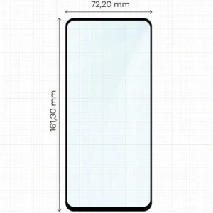 Buy Bizon Glass Edge 2 Motorola Moto G15 / G15 Power / G05 / E15 black frame - BIZ8478 - {ean13} - Home Screen Store Europe