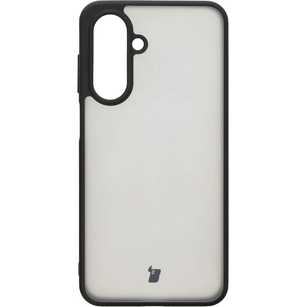 Etui Bizon Case Angelo do Samsung Galaxy A26 5G przydymione z czarną ramką