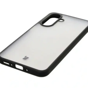 Etui Bizon Case Angelo do Samsung Galaxy A26 5G kouřové s černým rámečkem