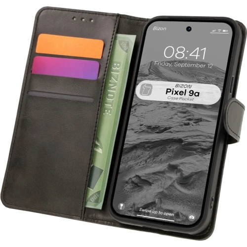 Buy Bizon Case Pocket Google Pixel 9a black - BIZ8480 - {ean13} - Home Screen Store Europe