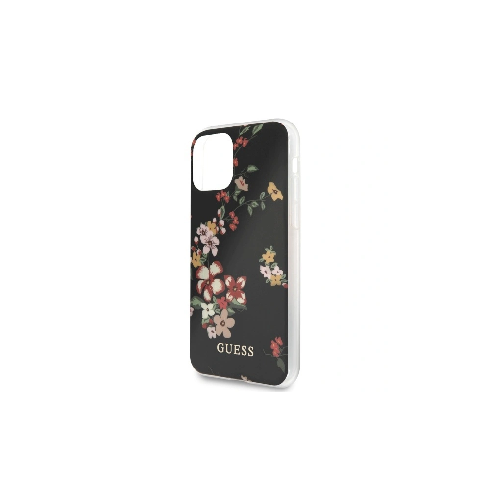 Etui Guess GUHCN58IMLFL04 Apple iPhone 11 Pro czarny/black N°4 Flower Collection