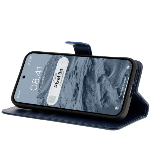 Kup Etui z klapką Bizon Case Pocket do Google Pixel 9a granatowe - BIZ8481 - {ean13} - Sklep Home Screen
