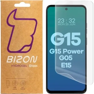 Kup Bizon Glass Hydrogel Elülső Motorola Moto G15 / G15 Power / G05 / E15 [2 PACK] - BIZ8484 - {ean13} - Sklep Home Screen
