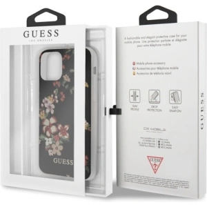 Kup Etui Guess GUHCN58IMLFL04 Apple iPhone 11 Pro czarny/black N°4 Flower Collection - GUE472BLK - {ean13} - Sklep Home Screen