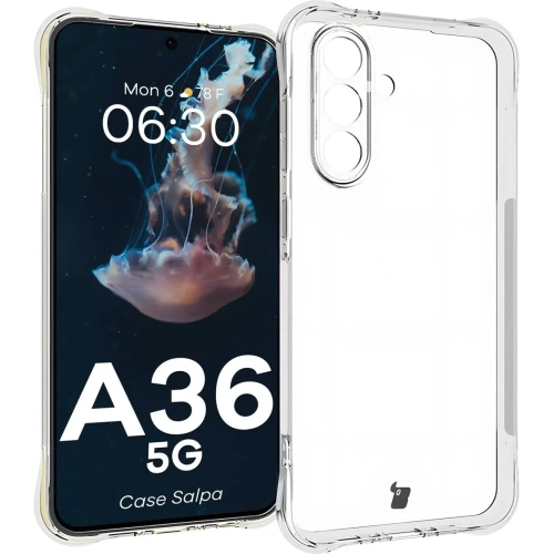 Kup Elastyczne etui Bizon Case Salpa do Samsung Galaxy A36 5G przezroczyste - BIZ8486 - {ean13} - Sklep Home Screen