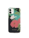 Buy Guess GUHCN61IMLFL01 Apple iPhone 11 black N°1 Flower Collection - GUE473BLK - {ean13} - Home Screen Store Europe