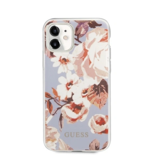 Buy Guess GUHCN61IMLFL02 Apple iPhone 11 lilac N°2 Flower Collection - GUE474LIL - {ean13} - Home Screen Store Europe