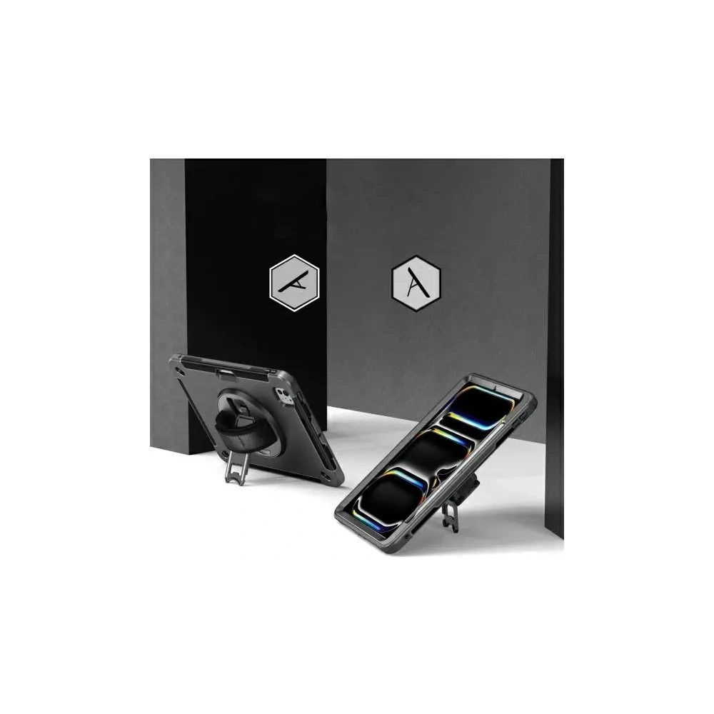 Obudowa z uchwytem 4smarts Rugged Case Grip do Apple iPad Pro 11 2024 (5. generacji)