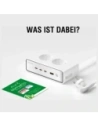 Kup 4smarts 6in1 hosszabbító kábel 2xAC, USB-A, 3xUSB-C 65W GaN fehér - 4SMR68 - {ean13} - Sklep Home Screen