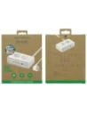 Kup 4smarts 6in1 Verlängerungskabel 2xAC, USB-A, 3xUSB-C 65W GaN weiß - 4SMR68 - {ean13} - Sklep Home Screen