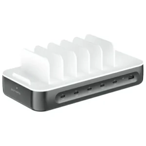 Kup 4smarts Team 100W USB-A, 5xUSB-C Ladestation mit Kabelset in Space Grey - 4SMR69 - {ean13} - Sklep Home Screen