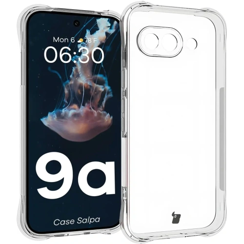 Kup Elastické pouzdro Bizon Case Salpa pro Google Pixel 9a průhledné - BIZ8488 - {ean13} - Sklep Home Screen