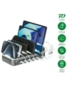 Kup 4smarts Echipa stație de încărcare 100W USB-A, 5xUSB-C cu set de cabluri gri spațial - 4SMR69 - {ean13} - Sklep Home Screen