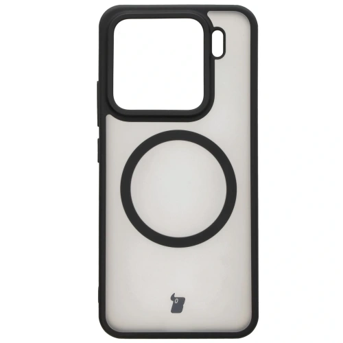 Buy Bizon Case MatteO Magnetic Xiaomi 15 translucent with black frame - BIZ8489 - {ean13} - Home Screen Store Europe