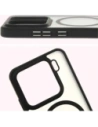 Buy Bizon Case MatteO Magnetic Xiaomi 15 translucent with black frame - BIZ8489 - {ean13} - Home Screen Store Europe