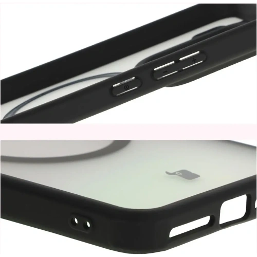 Buy Bizon Case MatteO Magnetic Xiaomi 15 translucent with black frame - BIZ8489 - {ean13} - Home Screen Store Europe