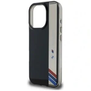Kup Etui BMW Motorsport IML Vertical Stripe do Apple iPhone 16 Pro Max černé - BMW812 - {ean13} - Sklep Home Screen