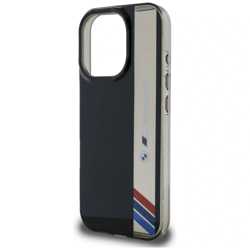 Kup Etui BMW Motorsport IML Vertical Stripe do Apple iPhone 16 Pro Max czarny - BMW812 - {ean13} - Sklep Home Screen