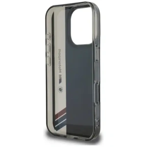 Kup Etui BMW Motorsport IML Vertical Stripe do Apple iPhone 16 Pro Max czarny - BMW812 - {ean13} - Sklep Home Screen