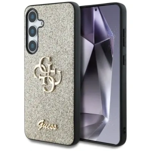 Kup Etui Guess Fixed Glitter Big 4G Metal Logo pro Samsung Galaxy S25+ Plus zlaté - GUE4308 - {ean13} - Sklep Home Screen