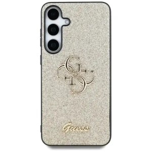 Kup Etui Guess Fixed Glitter Big 4G Metal Logo pro Samsung Galaxy S25+ Plus zlaté - GUE4308 - {ean13} - Sklep Home Screen