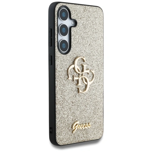 Kup Guess Logo Metalic Mare 4G Glitter Fix Samsung Galaxy S25+ Plus aurie - GUE4308 - {ean13} - Sklep Home Screen