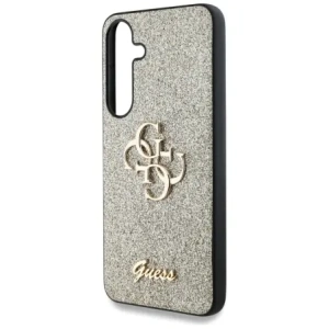 Kup Etui Guess Fixed Glitter Big 4G Metal Logo pro Samsung Galaxy S25+ Plus zlaté - GUE4308 - {ean13} - Sklep Home Screen