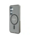 Kup Guess Glitter Circle Classic Logo MagSafe Samsung Galaxy S25 fekete - GUE4309 - {ean13} - Sklep Home Screen