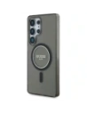 Kup Guess Glitter Circle Logo clasic MagSafe Samsung Galaxy S25 Ultra negru - GUE4311 - {ean13} - Sklep Home Screen